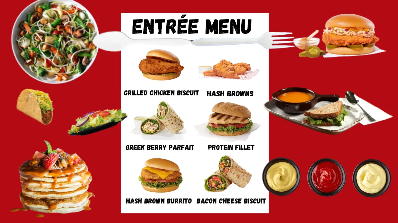 Chick-fil-A entree menu