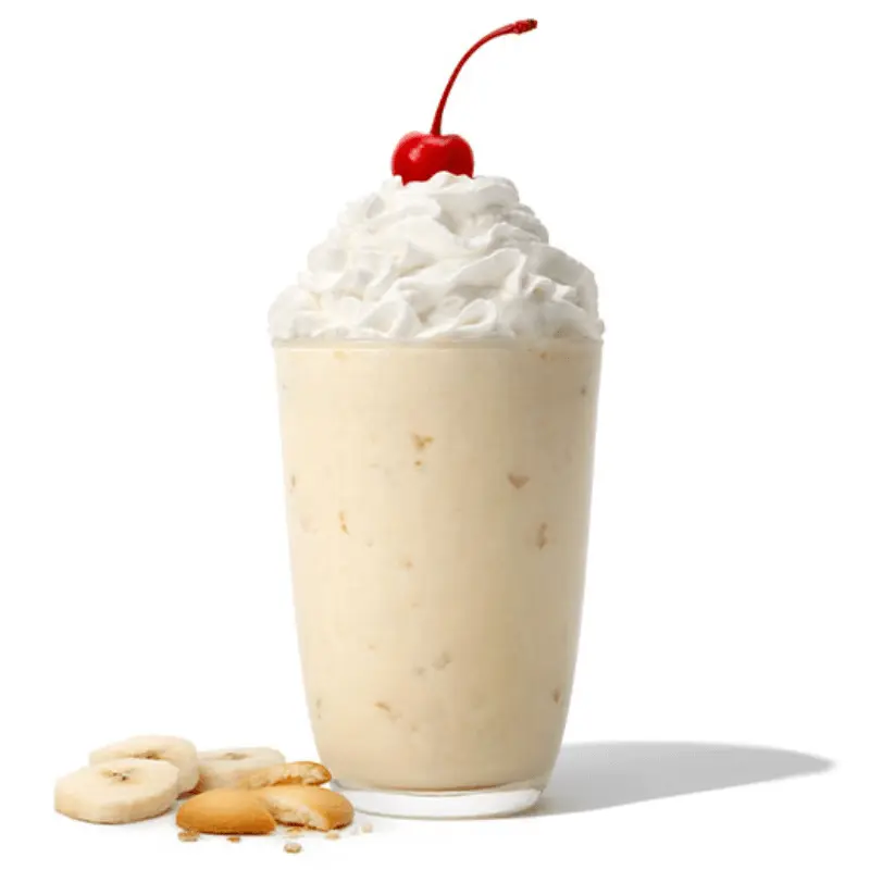 Delicious Banana pudding Milkshake