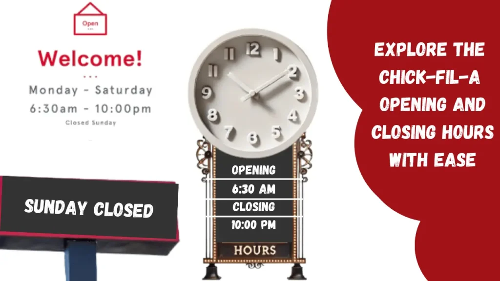 Chick-fil-A Opening and Closing Hours