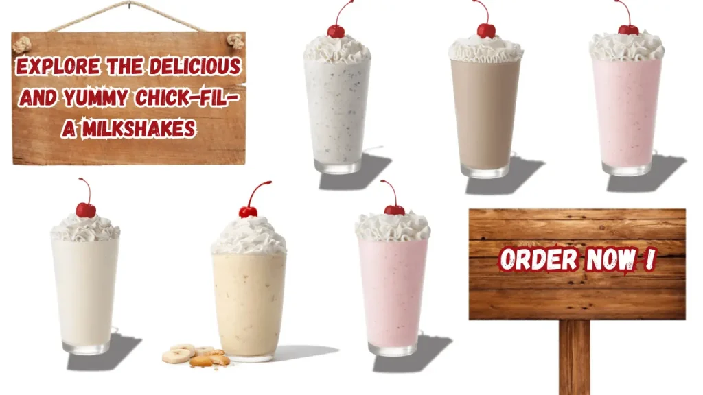 Chick-fil-A Milkshakes items