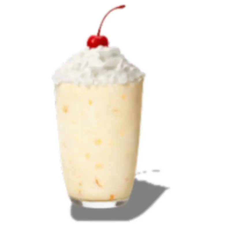 Delicious Peach Milkshake