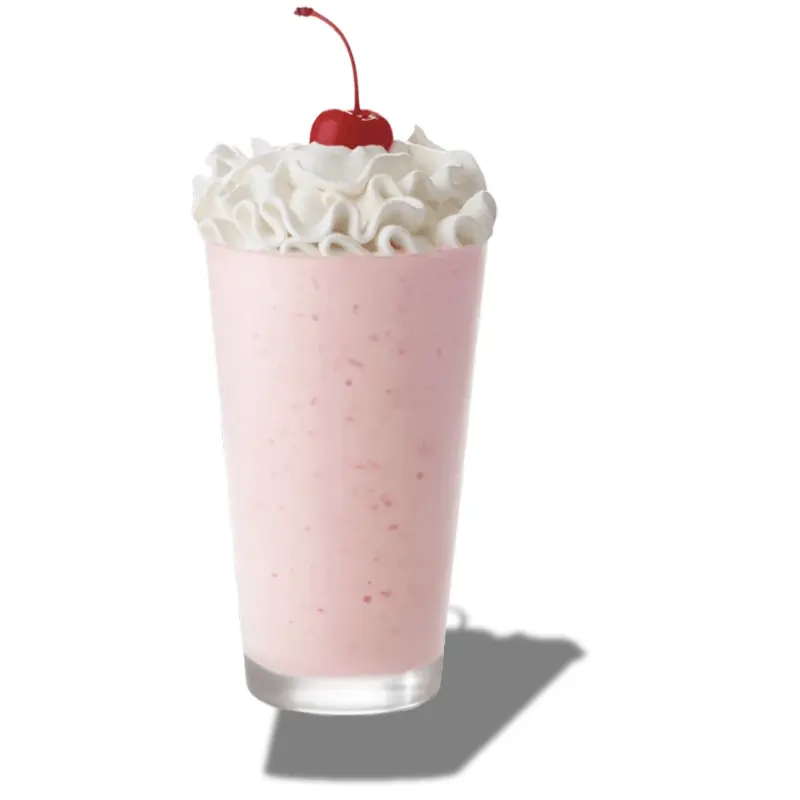 Creamy Strawberry Milkshake