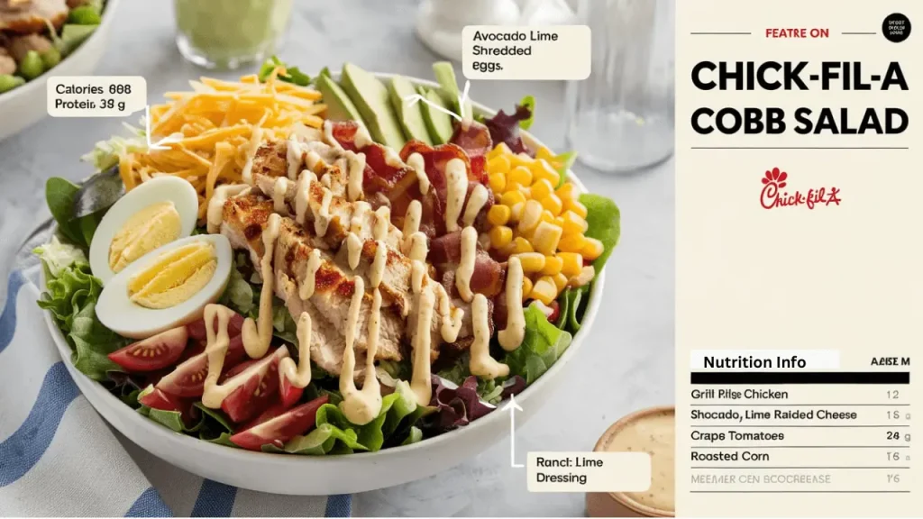 Chick-fil-A Cobb salad Nutrition