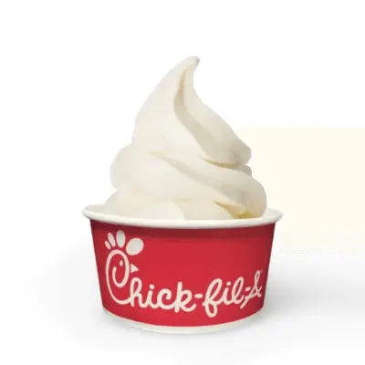 Chick fil A Icecream cup